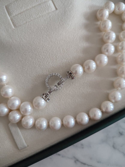 altın inci kolye set